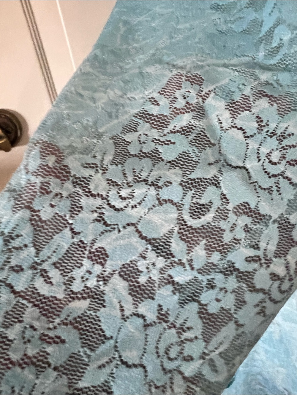 Light Blue Sequin Seahorse Tee - Picture 3 of 11